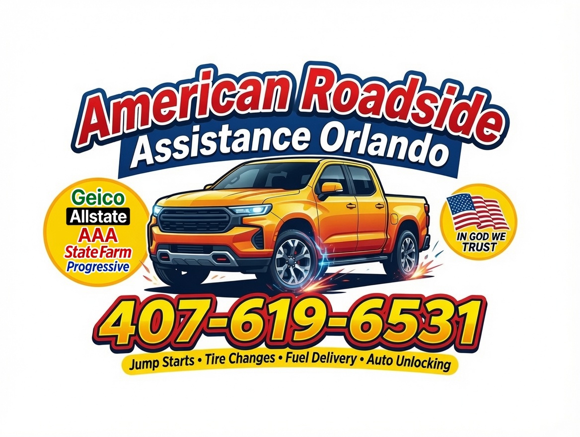 Owner of an Orlando towing company providing professional roadside service